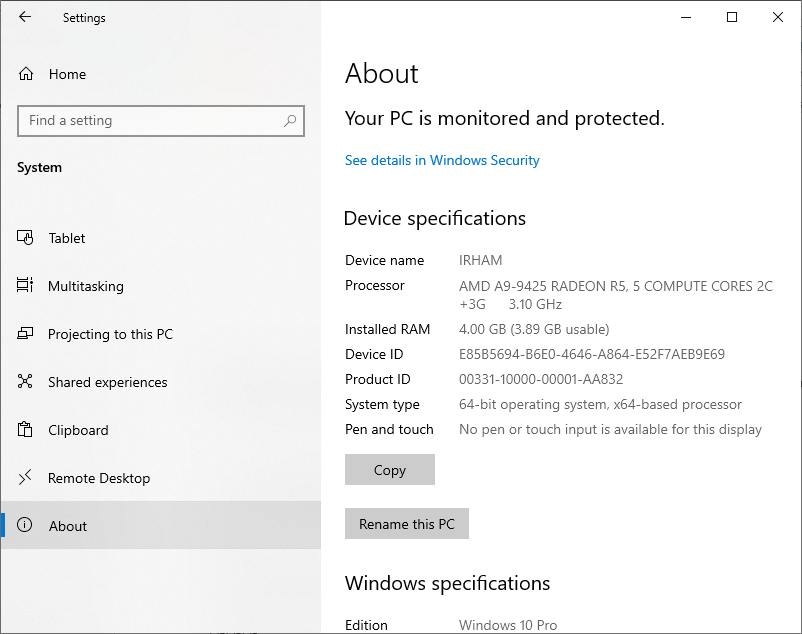 Cara Mudah Melihat Spesifikasi Komputer atau Laptop Sendiri – AGRES.ID Blog